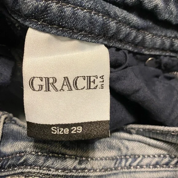 Grace Jeans Size 29 bling - Picture 5 of 10